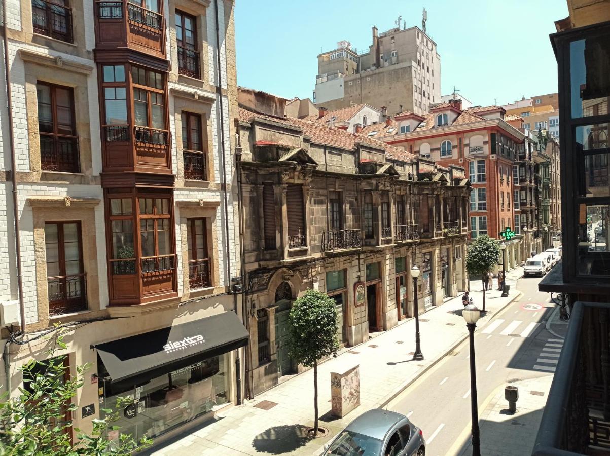 Hospedaje Don Pelayo Gijón Esterno foto